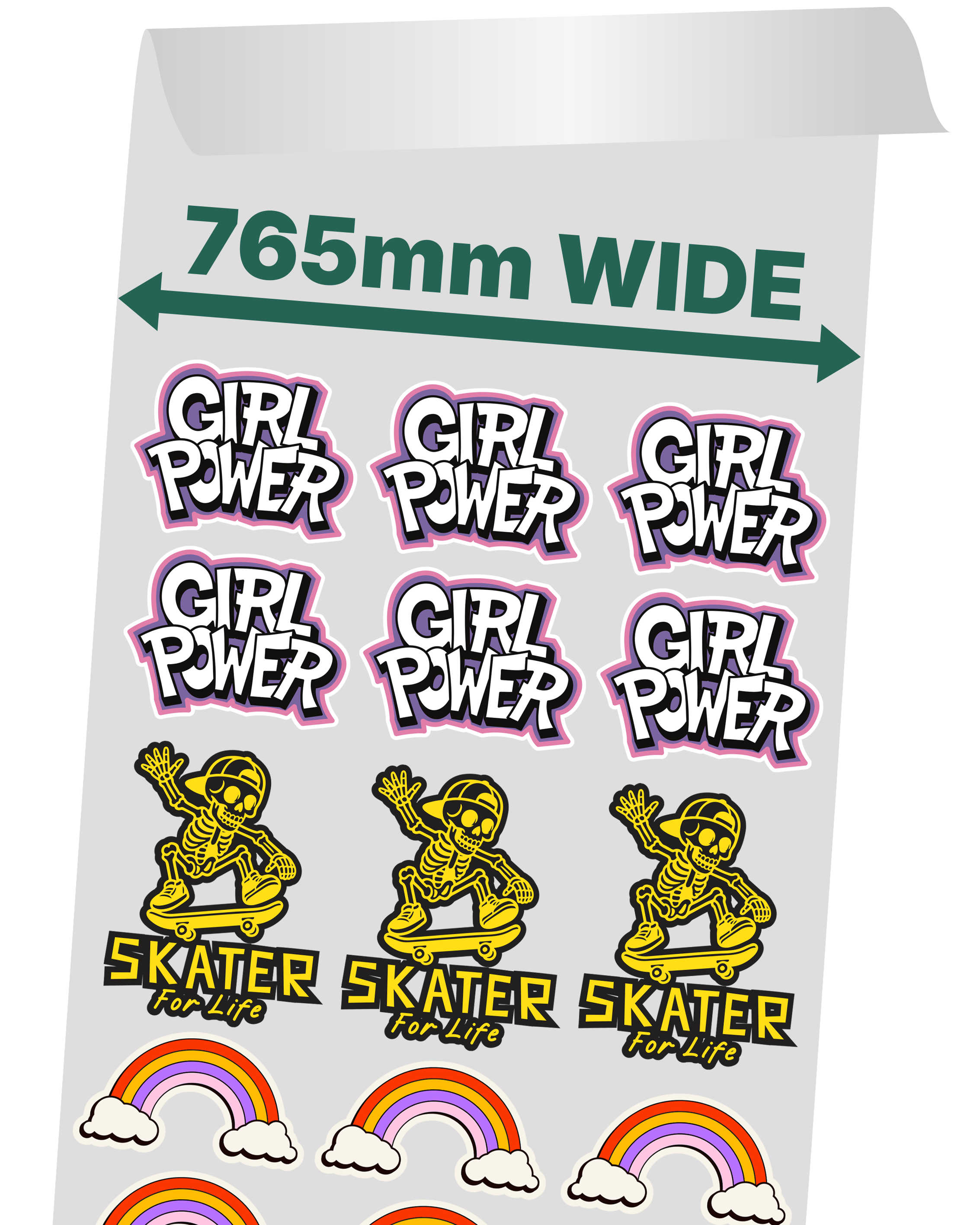 1 Metre Gang Sheets