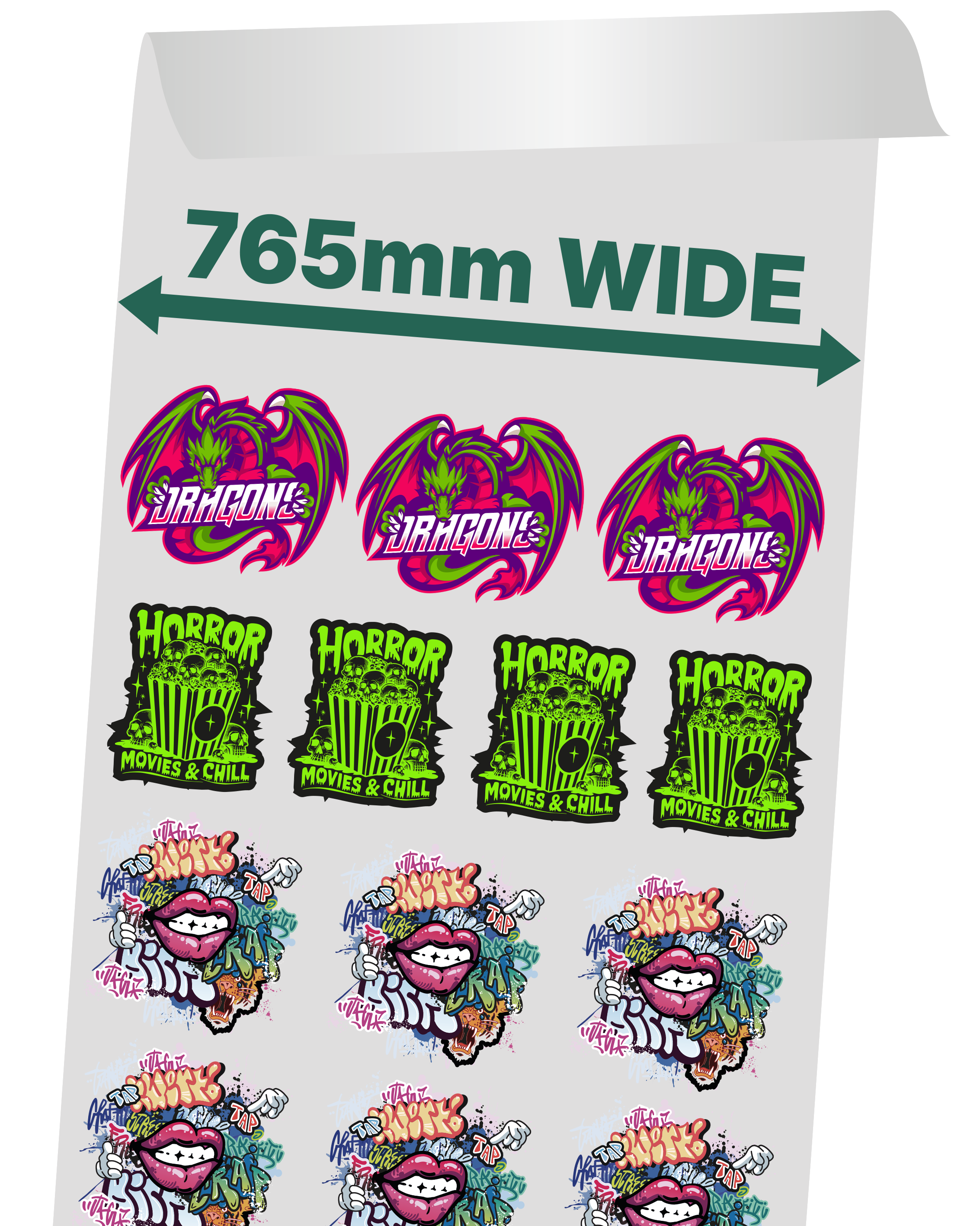 Half Metre Gang Sheets
